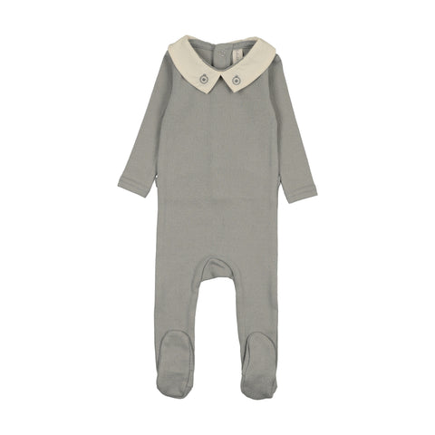 Lilette Light Blue Sweetheart Collar Footie SCF-LIB