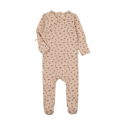 Lilette Petal Printed Wrapover Footie PWF-PTL
