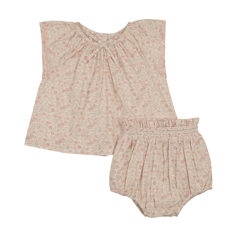 Lil Legs Analogie Bud Pink Sunny Blossoms Set SBST-BPNK
