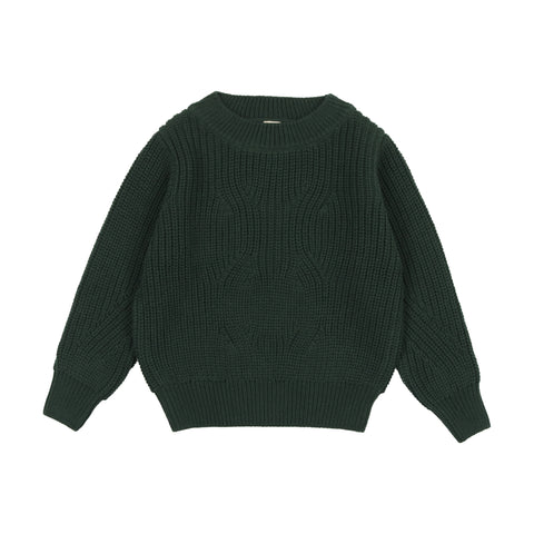 Lil Legs Forest Chunky Knit Sweater