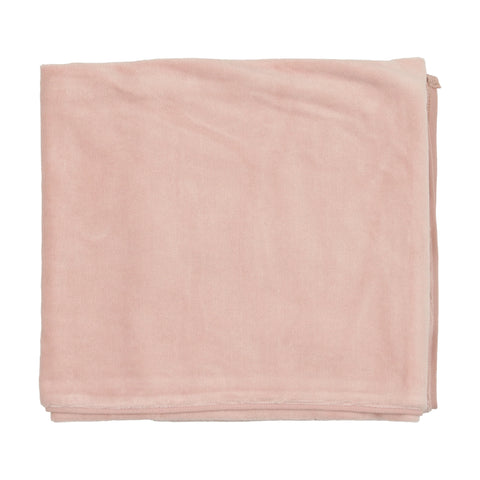 Lil Legs Pink Velour Blanket