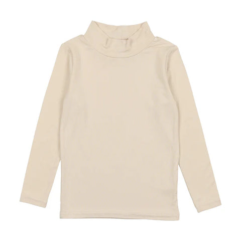 Lil Legs Natural Bamboo Mockneck