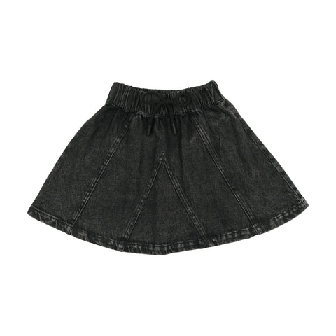 Lil Legs Black Denim Skirt