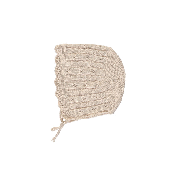 Bebe Organic Loulou Natural Bonnet