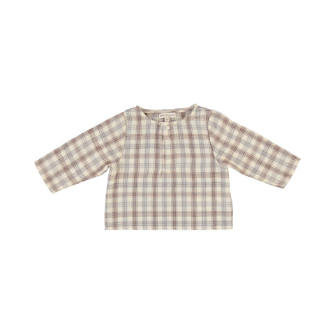 Bebe Organic Baby Nature Check Oliver Shirt