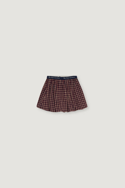 The New Society Orbit Check Skirt