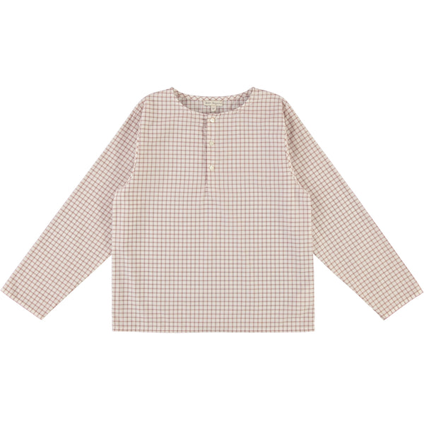 Bebe Organic Pin Check Otis Shirt