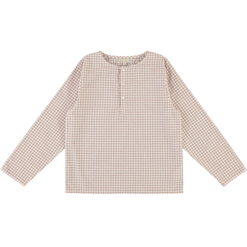 Bebe Organic Pin Check Otis Shirt