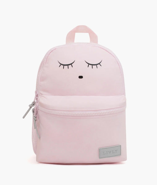 Livly Stockholm Pink Sleeping Cutie Backpack