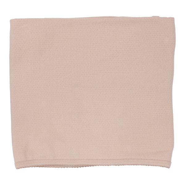 Lilette Shell Pink Pinpoint Blanket