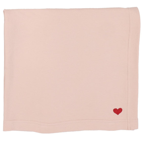 Lilette Pink Doll Heart Blanket