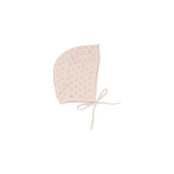 Lilette Petal Pointelle Knit Bonnet