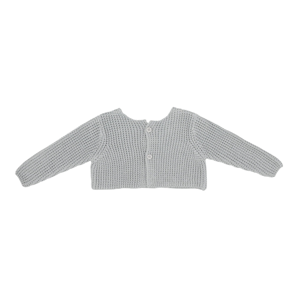 Lilette Pale Blue Classic Chunky Knit Shrug CKS-PBL