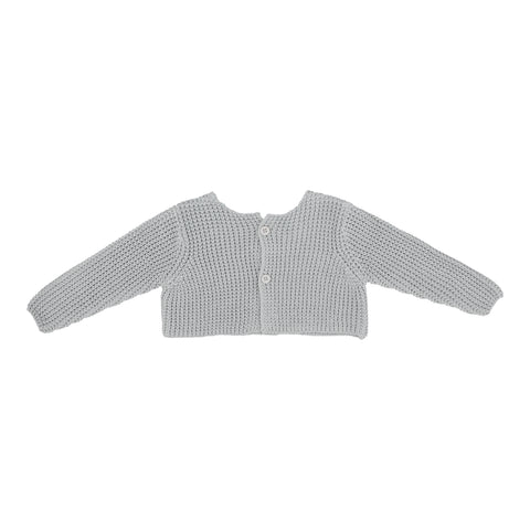 Lilette Pale Blue Chunky Knit Shrug