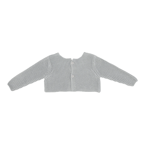 Lilette Pale Blue Classic Chunky Knit Shrug CKS-PBL