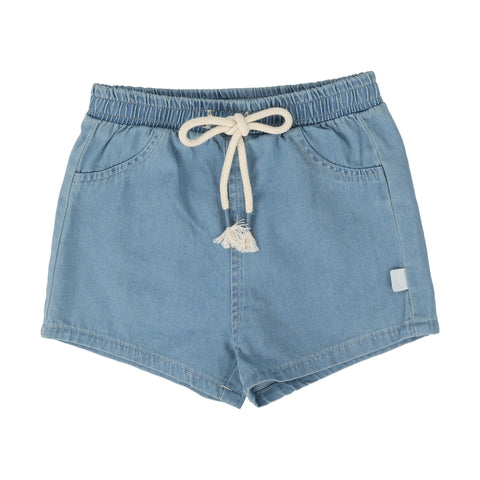 Lil Legs Dark Tencel Rope Shorts