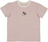 Lil Legs Red Stripe Denim City Girls SS Tee DCGTSS-RSTR