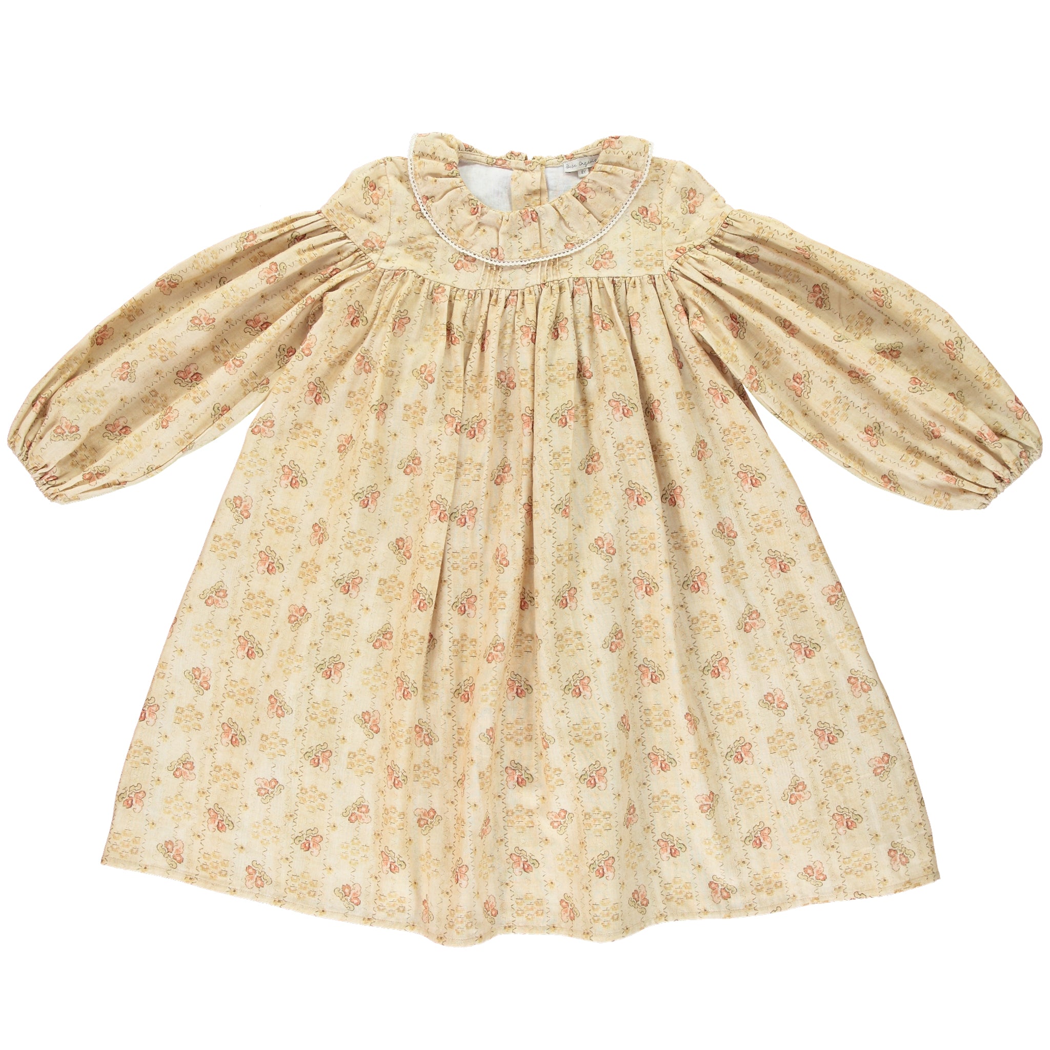 Bebe Organic Sloan Geometrical Florals Dress Bebe Organic Sloan Geometrical Florals Dress