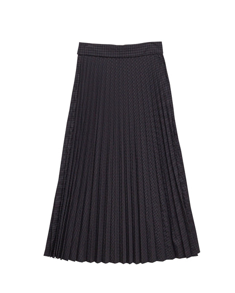 Cosmosophie Soleil Vichy Black Skirt