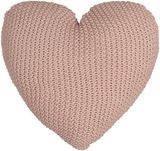 Spool Fine Knits Pink Heart Cushion