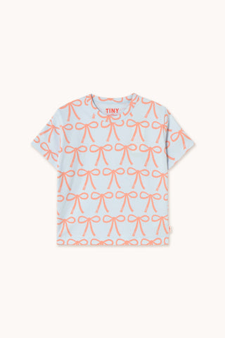 Tinycottons Pastel Blue Bows Tee