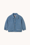 Tinycottons Light Blue Denim Graphic Jacket