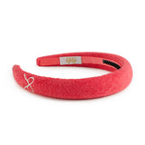 Halo Luxe Strawberry Signature Terry Logo Headband