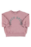 Piupiuchick Pink Lunch Break Oversized Sweatshirt