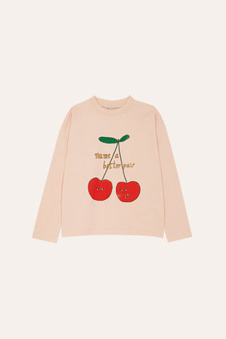 The Campamento Pink Cherry LS Top