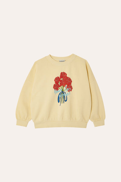 The Campamento Cream Flower Sweatshirt