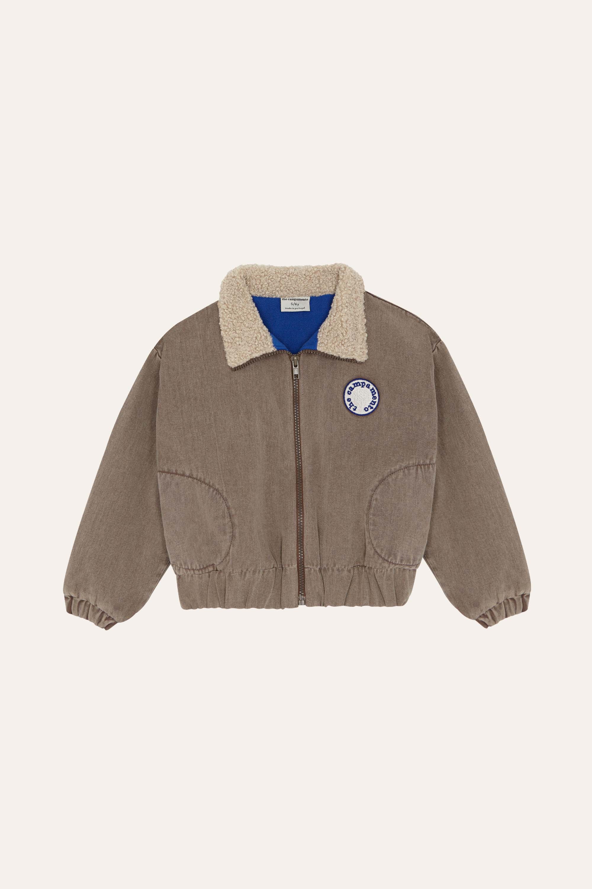 The Campamento Brown Teddy Vest