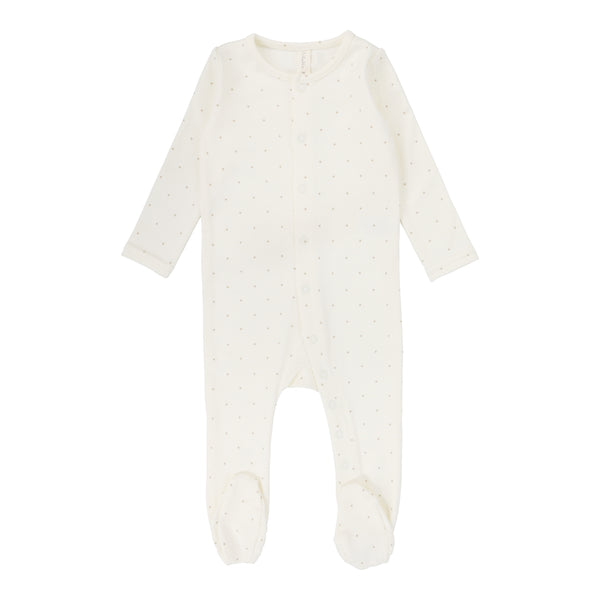 Lilette Cream Tiny Star Footie