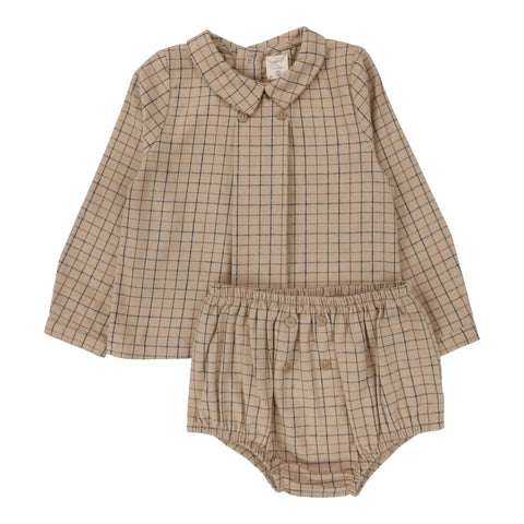 Lil Legs Analogie Windowpane Toddler Boy Set