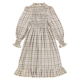 Bebe Organic Nature Check Valery Dress