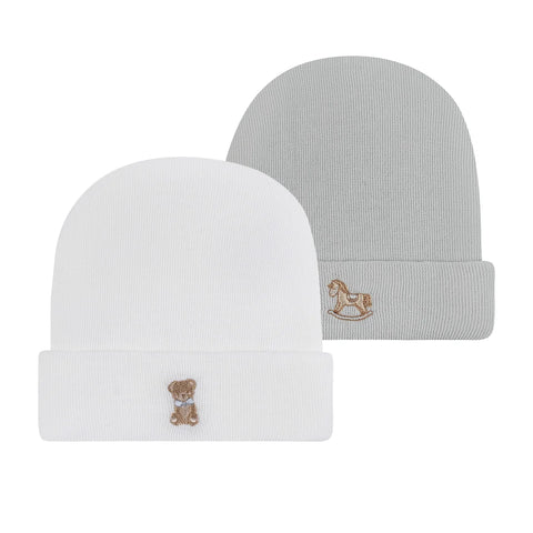 Ely's & Co Blue Bear/Rocking Horse Hospital Hats
