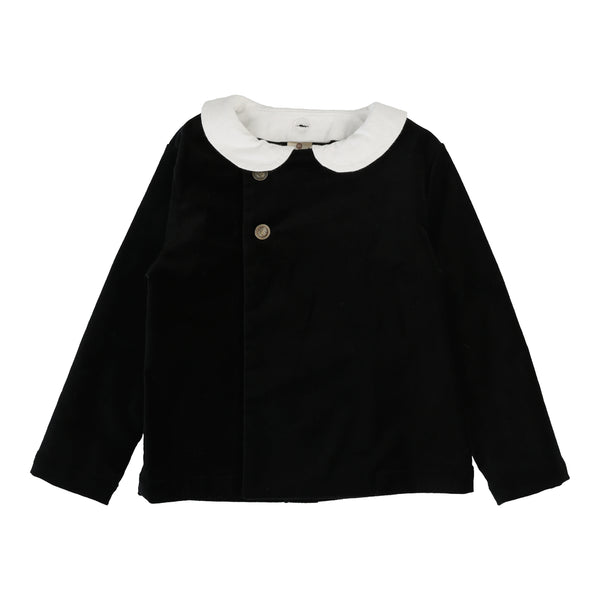 Lil Legs Analogie Black Toddler Velvet Blazer VTBLZ-BLA-25