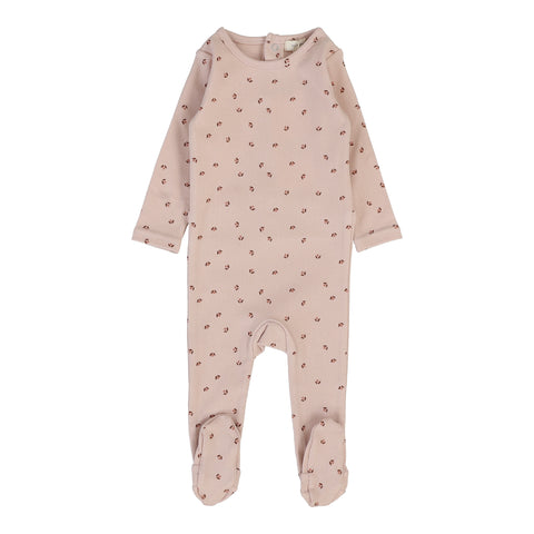 Lil Legs Analogie Pink Tulip Grandpa Footie LGF-PNKT