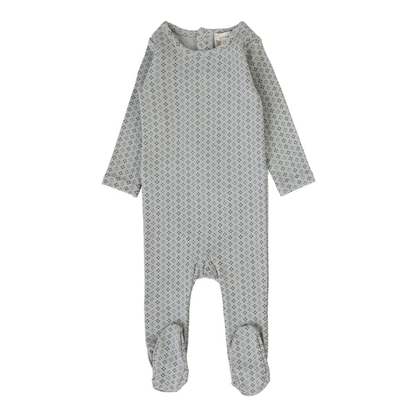 Lil Legs Analogie Blue Diamond Grandpa Footie LGF-BLD