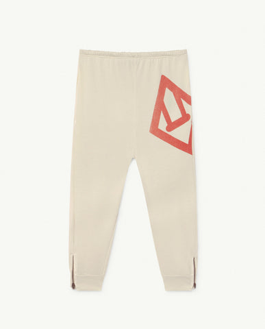 TAO Panther White Logo Trousers