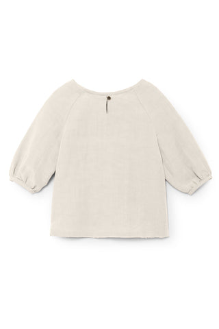 Little Creative Factory Ivory Baby Lucia's Oversized Blouse