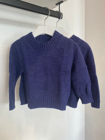 Aymara Leo Indigo Sweater