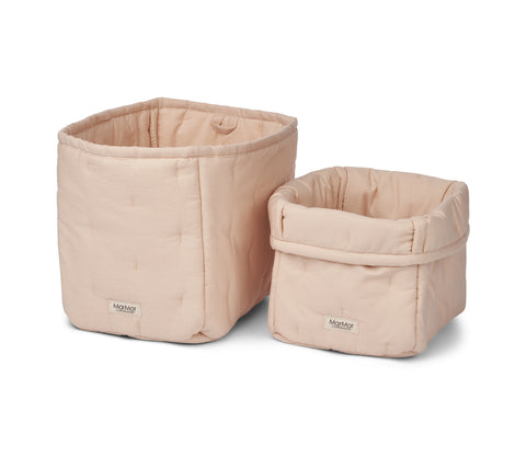 Marmar Copenhagen Beige Rose Nursery Storage Bags