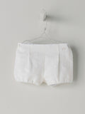 Nanos White Bloomer Shorts