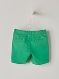 Nanos Green Cotton Shorts