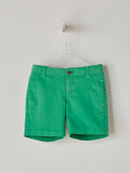 Nanos Green Cotton Shorts