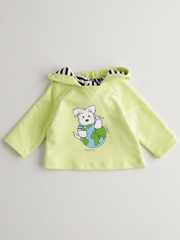 Nanos Yellow Baby Sweatshirt