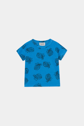 Bobo Choses Blue Baby All Over Pineapple T-shirt
