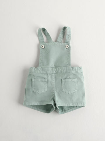 Nanos Mint Green Overalls