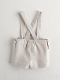 Nanos Tan Linen Overalls