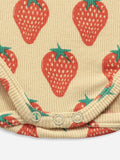 Bobo Choses Yellow Strawberry AOP Sleeveless Body